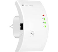 Techly I-WL-Repeater Répéteur 10/100 Mbps, 2.4-2.485, 16-QAM, 64-QAM, CCK, DBPSK, DQPSK, OFDM, Fasr Ethernet, sans Fil, 128-bit WEP, 152-bit WEP, 64-bit WEP, WEP, WPA, WPA-PSK, WPA2, WPA2-PSK