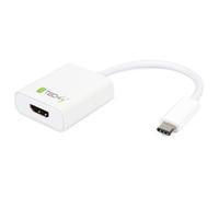 Techly IADAP USB31-HDMI adaptateur graphique USB Blanc