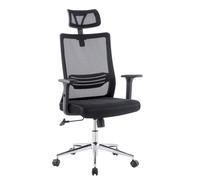 Techly ICA-CT MC021 Chaise de bureau noire 21