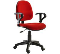Techly ICA-CT MC04RE Chaise de bureau rouge