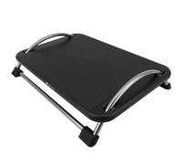 Techly ICA-FR 13 Support de repose-pieds noir - Support de repose-pieds (noir, plastique ABS, 430 mm, 280 mm, 1,43 kg)