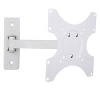 Techly Support mural inclinable et pivotant ICA-LCD 2901WH pour TV LCD/LED 19"-37" Blanc