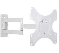 Techly ICA-LCD 2903WH Support Mural métallique pour écran Plat de 75 x 75,100 x 100,200 x 100, 200 x 200 mm Blanc 0-12° 94 cm