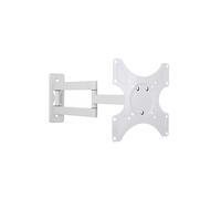 Techly ICA-LCD-2903WH Support mural orientable 19"-37" (48.3-94cm) VESA 75x75 à 200x200, charge max 25kg, inclinaison 0-12°, blanc