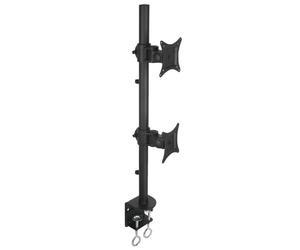 Techly ICA-LCD 350-D Support de bureau pour 2 moniteurs 13-27" LCD 10kg vertical