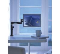 Techly ICA-LCD-500BK Techly Schreibtischhalterung LCD 13"-30" kurz neigbar,Klemme