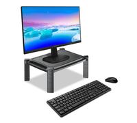 Techly ICA-MS 401 Support de moniteur pour ordinateur portable de 32" avec réglage de la hauteur