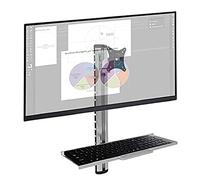 Techly Support mural d'écran plat ICA-PLW 01 15–27" 8 kg VESA 75x75/100x100 Argent