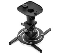 Support de projecteur au plafond rotatif noir Techly ICA-PM 100BK 22cm