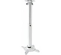 ICA-PM-104MW - Support plafond pour projecteur, 50 à 77 cm, blanc