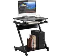 Techly ICA-TB 935B Bureau d'ordinateur mobile 590x370mm noir