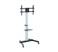 Techly ICA-TR 1546 support pour téléviseur 2,18 m (86 ) Noir, Gris