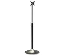 TECHly Column Circular - Pied - pour Écran LCD - argenté(e) - Taille d'écran : 13"-27" - posé sur le sol Argent