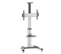 Techly ICA-TR15 Support TV mobile 37-70" jusqu'à 50kg réglable 2 étagères