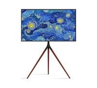 Techly ICA-TR18SAM Support TV Sol 45-65" (114.3-165.1cm) VESA 200x200-600x400 Angle 180° Charge Max 32kg Noyer