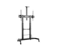 Techly ICA-TR36 Chariot TV Techly pour TV LCD LED 60"-100", avec tablette