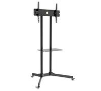 Techly Support TV mobile ICA-TR6 30-65" jusqu'à 60 kg étagère AV réglable