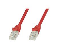 Techly ICOC CCA5U-200-RET câble de réseau 20 m Cat5e U/UTP (UTP) Rouge - Câbles de réseau (20 m, Cat5e, U/UTP (UTP), RJ-45, RJ-45, Rouge)