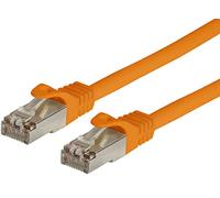 Techly ICOC CCA6F-020-OR câble de réseau 2 m Cat6 F/UTP (FTP) Orange - Câbles de réseau (2 m, Cat6, F/UTP (FTP), RJ-45, RJ-45, Orange)