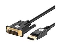 Techly ICOC DSP-C12-030P câble vidéo et adaptateur 3 m DisplayPort DVI-D Noir
