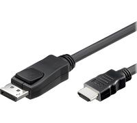 Techly ICOC-DSP-H-010 Câble Techly DisplayPort 1.1 vers HDMI noir 1m