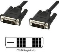 Techly ICOC-DVI-8000 Câble Techly DVI-D Single-Link mâle/mâle noir 1,8m