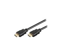 TECHly ICOC HDMI-4-020 - Câble HDMI avec Ethernet - HDMI mâle pour HDMI mâle - 2 m - triple blindage - noir - support 4K