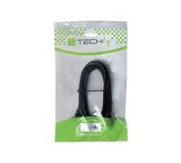 TECHly ICOC HDMI-4-020 - Câble HDMI avec Ethernet - HDMI mâle pour HDMI mâle - 2 m - triple blindage - noir - support 4K