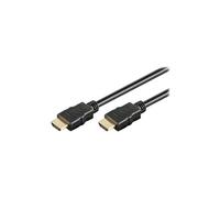 TECHly ICOC HDMI-4-030 - Câble HDMI avec Ethernet - HDMI mâle pour HDMI mâle - 3 m - triple blindage - noir - support 4K
