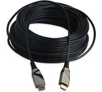 Techly ICOC-HDMI-HY2-010 Techly HDMI AOC Glasfaser Kabel 4K 60 Hz, 10 Meter