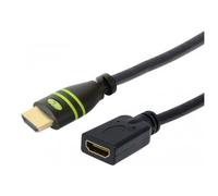 Techly ICOC HDMI2-4-EXT018 câble HDMI 1,8 m HDMI Type A (Standard) Noir