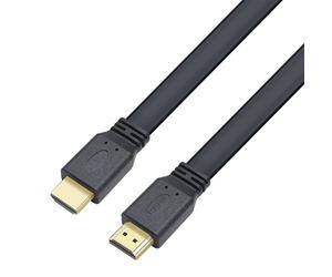 Techly ICOC HDMI2-FE-010TY câble HDMI 1 m HDMI Type A (Standard) Noir