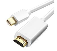 Techly ICOC MDP-020H câble vidéo et adaptateur 2 m HDMI Mini DisplayPort Blanc