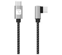 Techly ICOC MU2CC9-020-AL câble USB USB 2.0 2 m USB C Gris et Noir