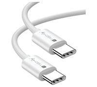Techly ICOC-MU4-20G240W2 câble USB USB4 Gen 2x2 2 m USB C Blanc