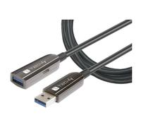 Techly ICOC U3AMF-HY-020 Câble d'extension optique USB 3.0 USB-A mâle vers USB-A femelle 20m