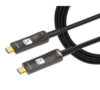Techly ICOC-U3C-HY-020 câble USB 20 m USB C Noir