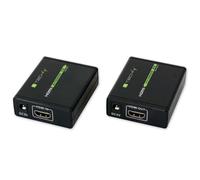 Techly IDATA EXT-E70 Amplificateur Audio/Vidéo AV HDCP Noir