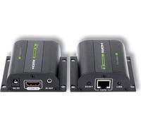 Techly IDATA EXT-E70I Amplificateur de puissance audio/vidéo Émetteur & récepteur AV Noir