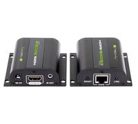 Techly Extendeur HDMI IDATA EXT-E70I Full HD 1080p60Hz jusqu'à 60 m sur Cat5E/6/6A/7 Noir