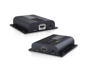 Techly IDATA-EXTIP-383V4 Émetteur et récepteur AV Noir