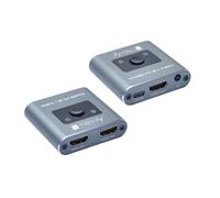 Techly IDATA HDMI-2128KT Commutateur HDMI 2.1 2x1 8K60Hz avec télécommande