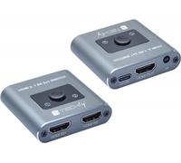 Techly IDATA-HDMI-2128KT Techly Switch HDMI 2.1 2X1 8K