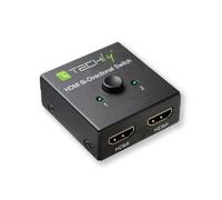 Techly IDATA HDMI-22BI2 Commutateur HDMI 2.0 2x1/1x2 4K60Hz Bi-Directionnel