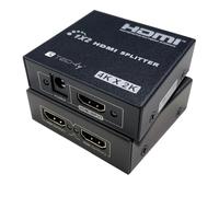 TECHLY 365818 Splitter HDMI 4K UHD 3D à 2 voies Noir
