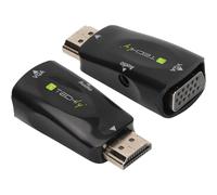Techly IDATA HDMI-VGA2MABT2 convertisseur de signal vidéo Convertisseur vidéo de passif 1920 x 1080 pixels