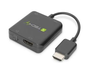 Techly IDATA HDMI-VGA8 câble vidéo et adaptateur Noir