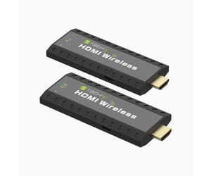 Techly IDATA HDMI-WL53 Extenseur HDMI sans fil 1.3 1080p60Hz jusqu'à 50m 5.8GHz
