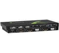 Techly 2x1 USB HDMI KVM Switch 4Kx2K IDATA KVM-HDMI2U commutateur écran, clavier et souris Noir