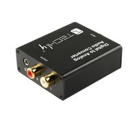 Techly IDATA SPDIF-9 Convertisseur DAC Digital SPDIF/Coaxial vers Analogique RCA/3.5mm